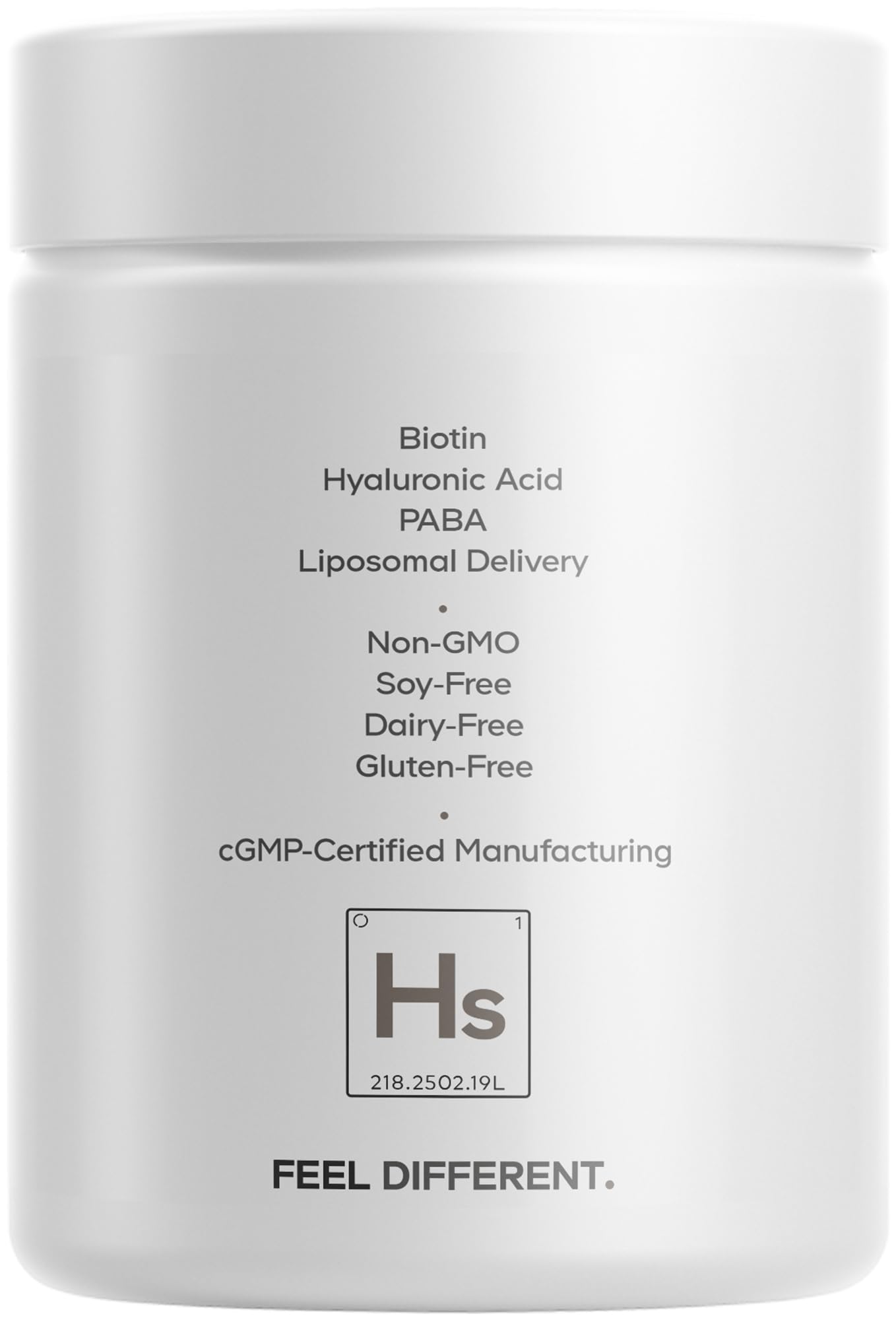 Codeage Hair Skin Nails Vitamins Platinum - KeraGEN-IV Keratin, Dermaval - Hair Fall, Skin Elasticity & Moisture Support - Biotin 5000, Collagen, Vitamin C, Coffeeberry, PABA Supplement - 60 Capsules CodeageBuy Supplements Australia
