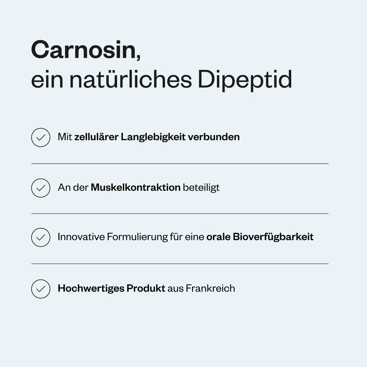 Carnosine (L-Carnosine) - Helps Reduce Glycation - Cell Protection - Anti-Ageing Effect - Vegan - Gluten Free - SuperSmart