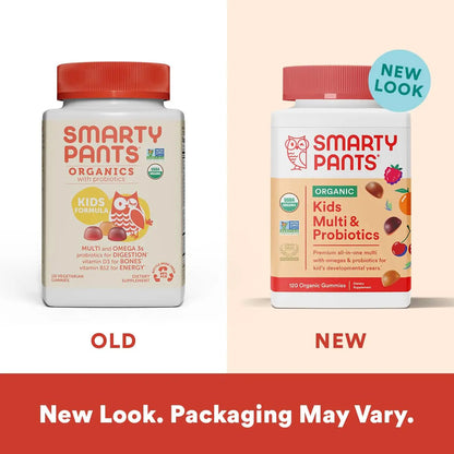 SmartyPants Kids Multivitamin Gummies 120 Count and Women's Multivitamin Gummies 60 Count Bundle SmartyPantsBuy Supplements Australia