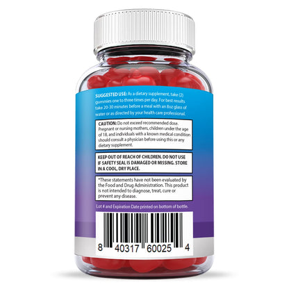 Justified Laboratories (2 Pack) Keto Blast Gummies 1000MG ACV with Pomegranate Juice Justified LaboratoriesBuy Supplements Australia