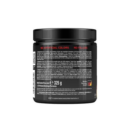 Weider Premium EAA Powder - Essential Amino Acids - BCAA 2:1:1 Ratio, Vegan & Sugar-Free - 325 g - Tropical
