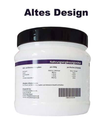 L-Ornithine Powder 300 g - Premium Quality | Premium quality, vegetable fermentation, quantity like 600 capsules of 500 mg