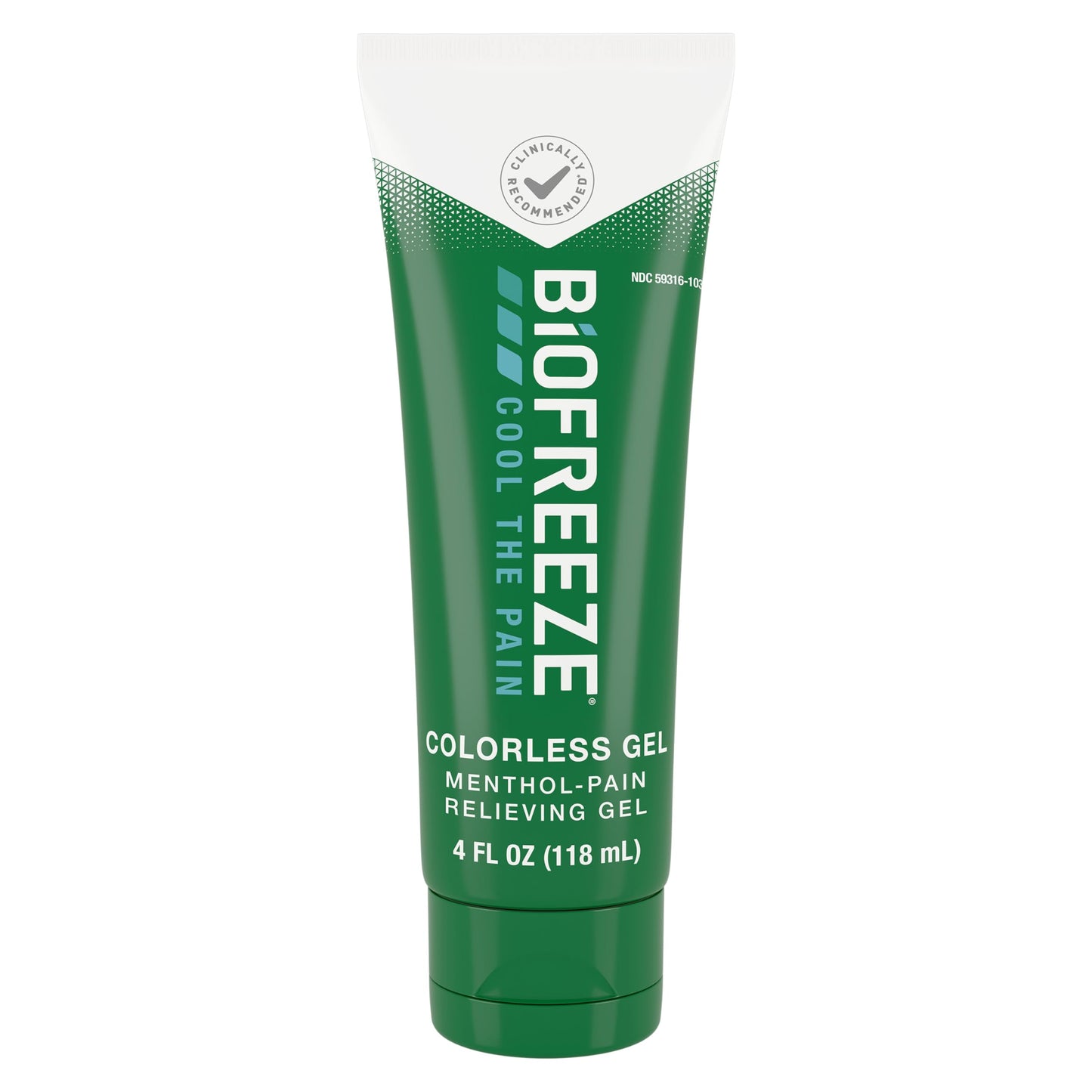 Biofreeze Gel Menthol Pain Relieving Colorless Gel 4 FL OZ Tube For Pain Relief Associated With Sore Muscles, Arthritis, Simple Backaches, And Joint Pain BiofreezeBuy Supplements Australia