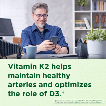 INNERVISNUTRITION Vitamin D3 5000 IU + K2 MK-7 100mcg – Bone, Heart & Immune Support, Easy to Swallow, 60 Capsules INNERVISNUTRITIONBuy Supplements Australia