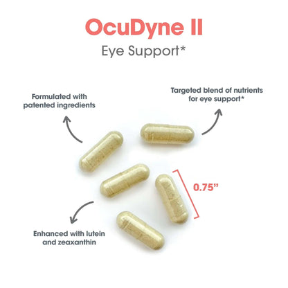 Allergy Research Group OcuDyne II Supplement - Eye Support Vitamins for Vision, Eye Health for Adults, Vision Support, Multivitamin Formula Allergy Research GroupBuy Supplements Australia