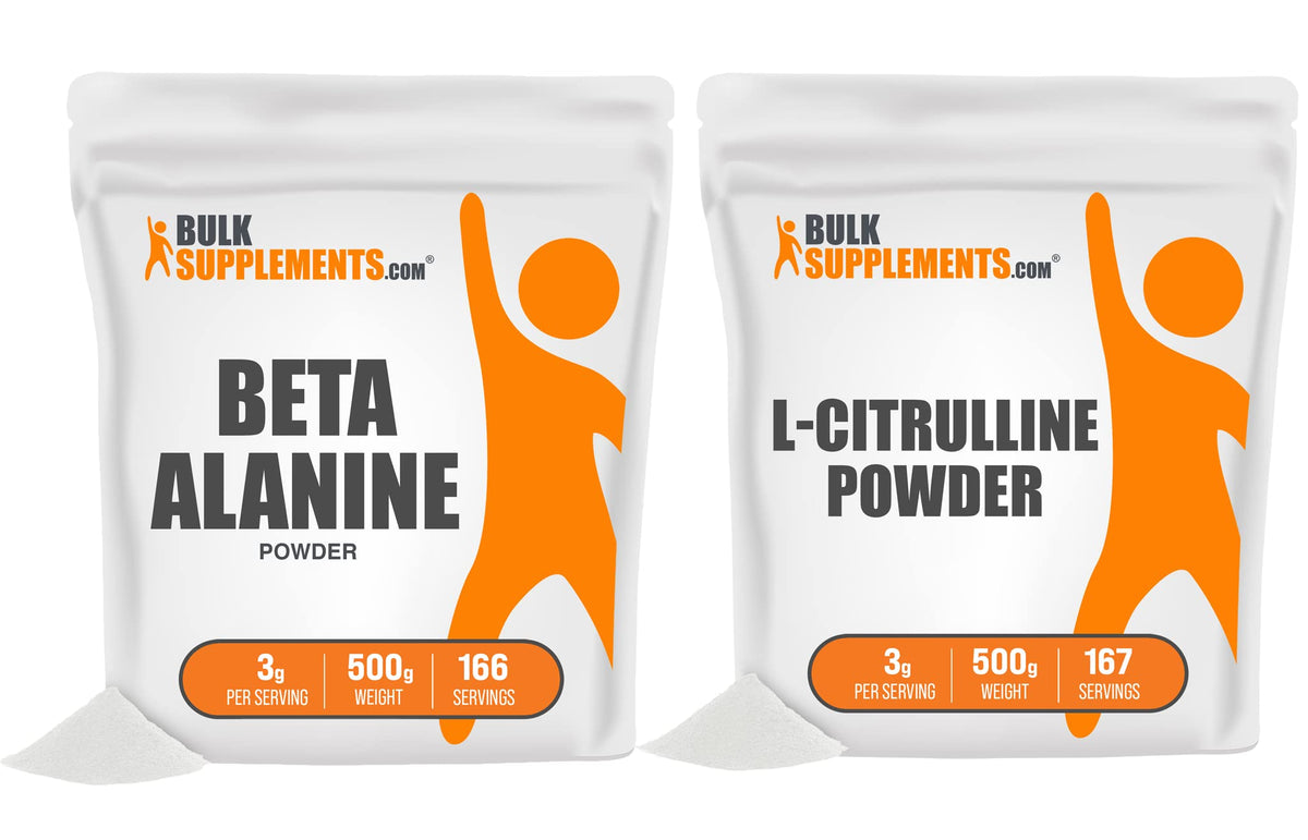 BULKSUPPLEMENTS.COM Beta Alanine 500g & L-Citrulline 500g Bundle