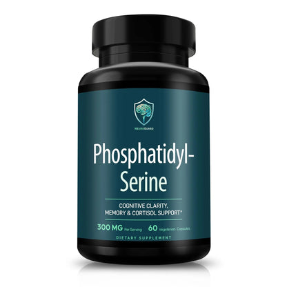 Phosphatidylserine Supplement – Premium Nootropic for Brain Health, Memory, Focus & Stress Support – 300mg Sunflower Lecithin NeuroGuardBuy Supplements Australia