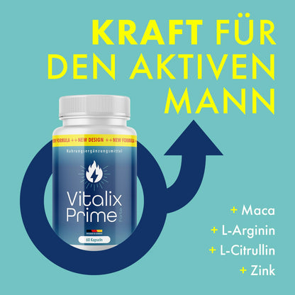 Vitalix Prime Forte Capsules For an Active Lifestyle 60 Capsules