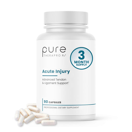 Pure Therapro Rx Acute Injury | Tendon & Ligament Support | Convenient Once a Day Clinical Dose | Supports Tendon Health, Movement & Physical Function | Pharm-Grade (90 Capsules) Pure Therapro RxBuy Supplements Australia