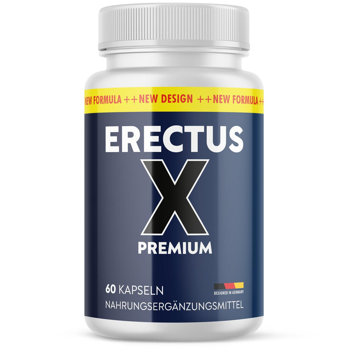 Erectus X Premium Capsules | For Men | With Maca, Grape Seed Extract & Zinc | Contents 60 Capsules