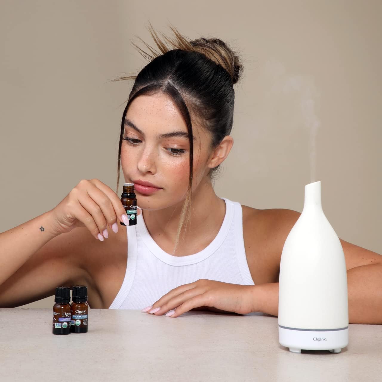 Cliganic Organic Rosemary Essential Oil for Hair, Skin, Aromatherapy - 100% Pure Natural Undiluted CliganicBuy Supplements Australia