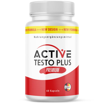 Active Testo Plus Premium Capsules | Power for the Active Man | Easy to Use | Contents 60 Capsules