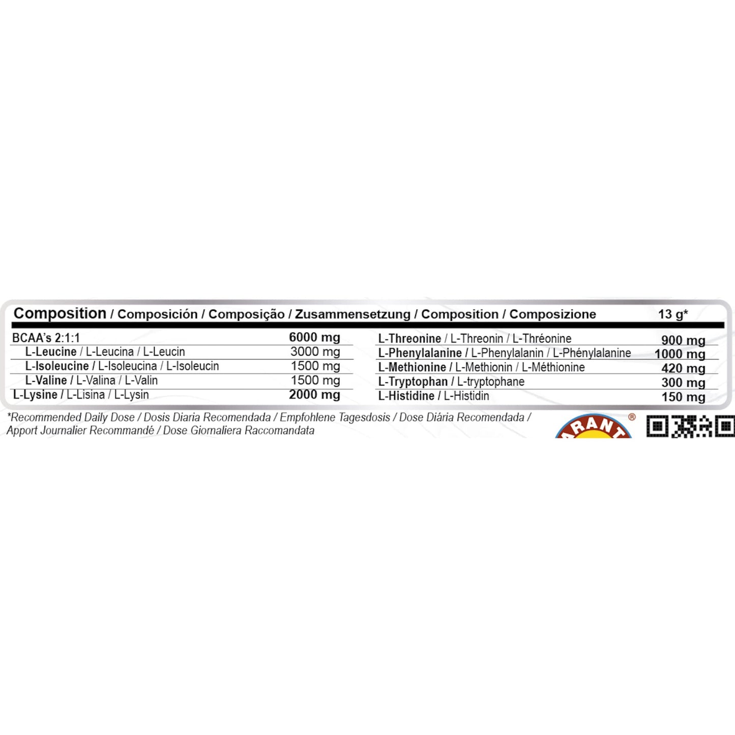 EAAs Powder - EAA - EAAs - EAA Powder - 390 g - EAA Master Amino - EAA 9 Amino Acids - EAA Powder 9 - Essential Amino Acid Powder (Blue Raspberry)