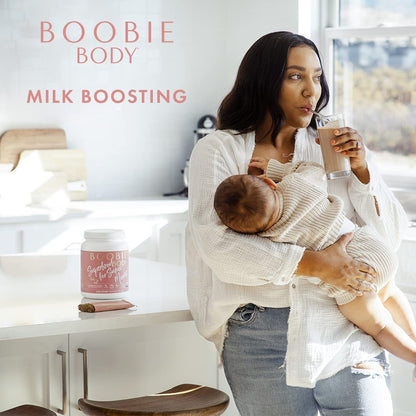 Boobie Body Organic Superfood Plant-Based Protein Shake, Chocolate Bliss, [23.4oz, 1 Tub] Boobie BrandsBuy Supplements Australia