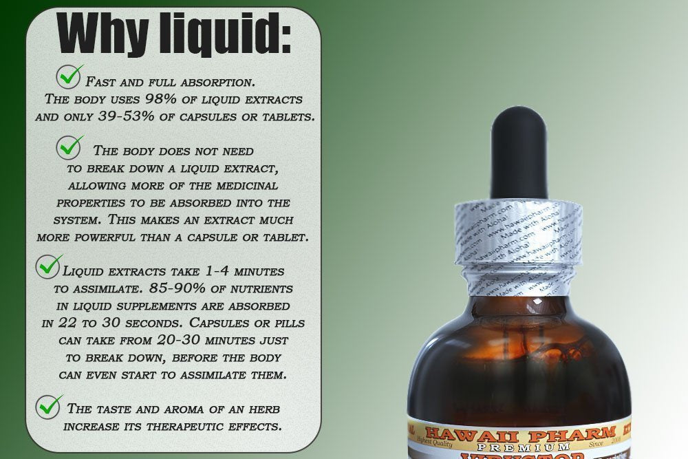 Wild Yam Liquid Extract, Wild Yam (Dioscorea Villosa) Tincture 2x2 oz HawaiiPharmBuy Supplements Australia