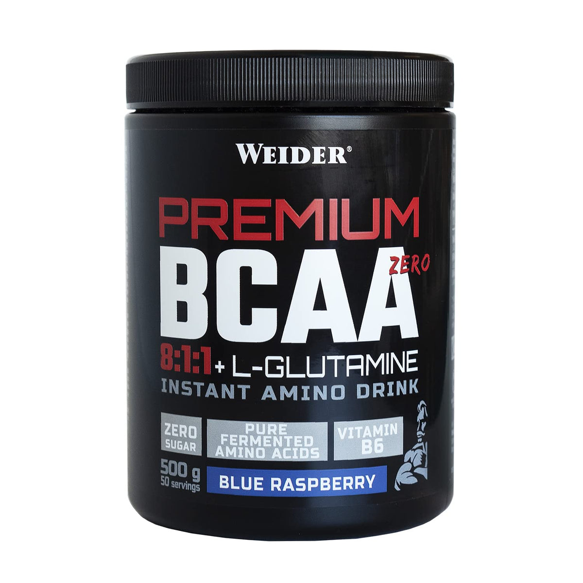 Weider Premium BCAA 8:1:1 + Glutamine (500g) Blue Raspberry