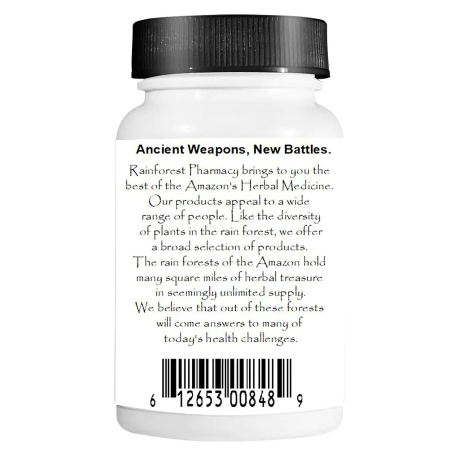 Amazon Lung Support 500mg, 120 Vegetarian Capsules | Ecologically Wildcrafted Herbal Blend for Lung Support | Non-GMO Rainforest PharmacyBuy Supplements Australia