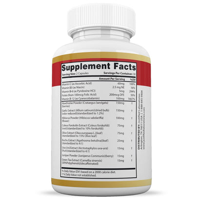 (3 Pack) Blood Balance Advanced Formula 688MG Supplement Pills 180 Capsules Justified LaboratoriesBuy Supplements Australia