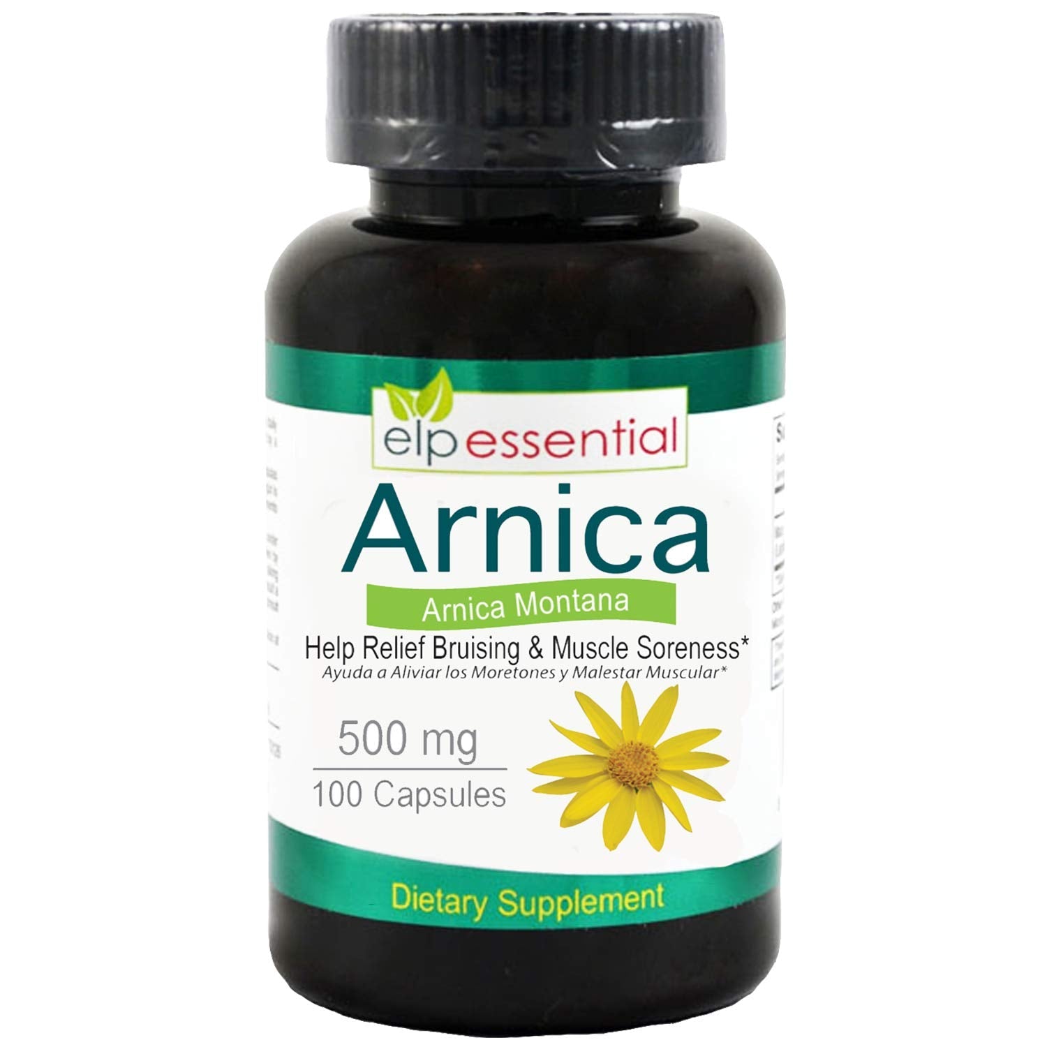 ELP ESSENTIAL Arnica Montana Capsules 100 Capsules ELP ESSENTIALBuy Supplements Australia