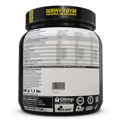 Olimp Glutamine Xplode Anticatabolic Supplement, Orange Flavour
