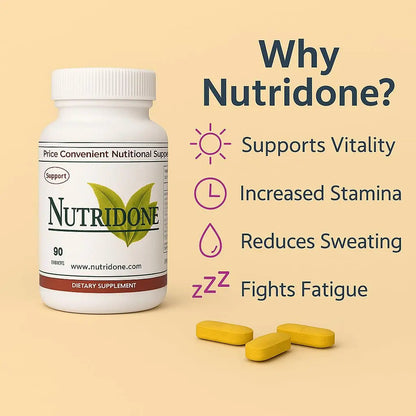 Nutridone is a Powerful Multivitamin Supplement to Fight Fatigue, Promote Regularity, Support Mood, Promote Healthy Immune Function Covenant Nutritional SupplementsBuy Supplements Australia