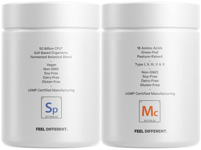 Codeage Multi Collagen Protein Capsules 5 Types, Ashwagandha Withania Somnifera & Organic Amla Berry + SBO Probiotic Blend 50 Billion CFU Bundle, Lactobacillus Plantarum, Bacillus Subtilis, Non-GMO CodeageBuy Supplements Australia