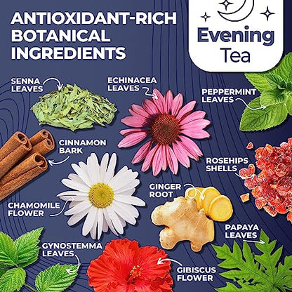 Total Tea Detox Tea & Energy Tea Set - 25 Day Detox Tea - Herbal SIim Tea Total TeaBuy Supplements Australia