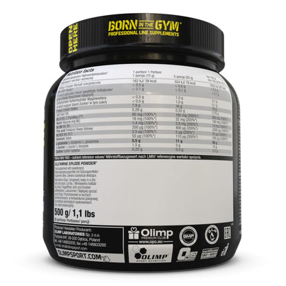 Olimp Glutamine Xplode Anticatabolic Supplement, Orange Flavour