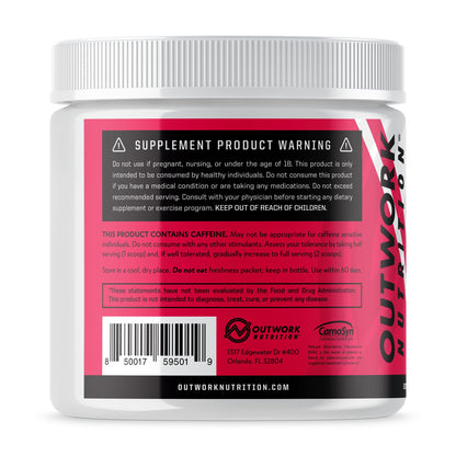 Outwork Nutrition Pre-Workout Supplement with Nootropics - Energy & Mental Focus Outwork NutritionBuy Supplements Australia