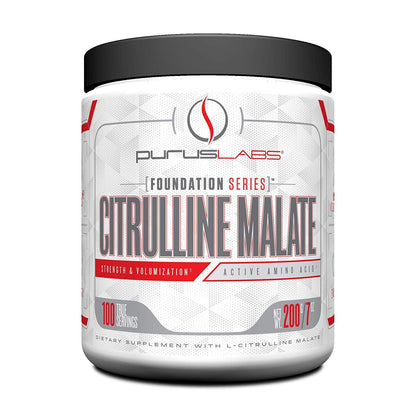 Purus Labs Foundation Series Citrulline Malate Powder | Active Amino Acid L-Citrulline