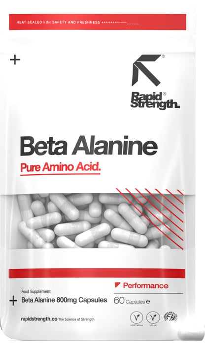 Beta Alanine 800MG Capsules - Pre-Workout Supplement - Support for Muscle Growth - Beta Alanine Dietary Supplement for Better Athletic Performance - (120)