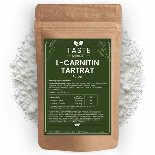 1 kg L-Carnitine Powder without Additives 100% L-Carnitine Tartrate Carnitine Powder Amino Acid
