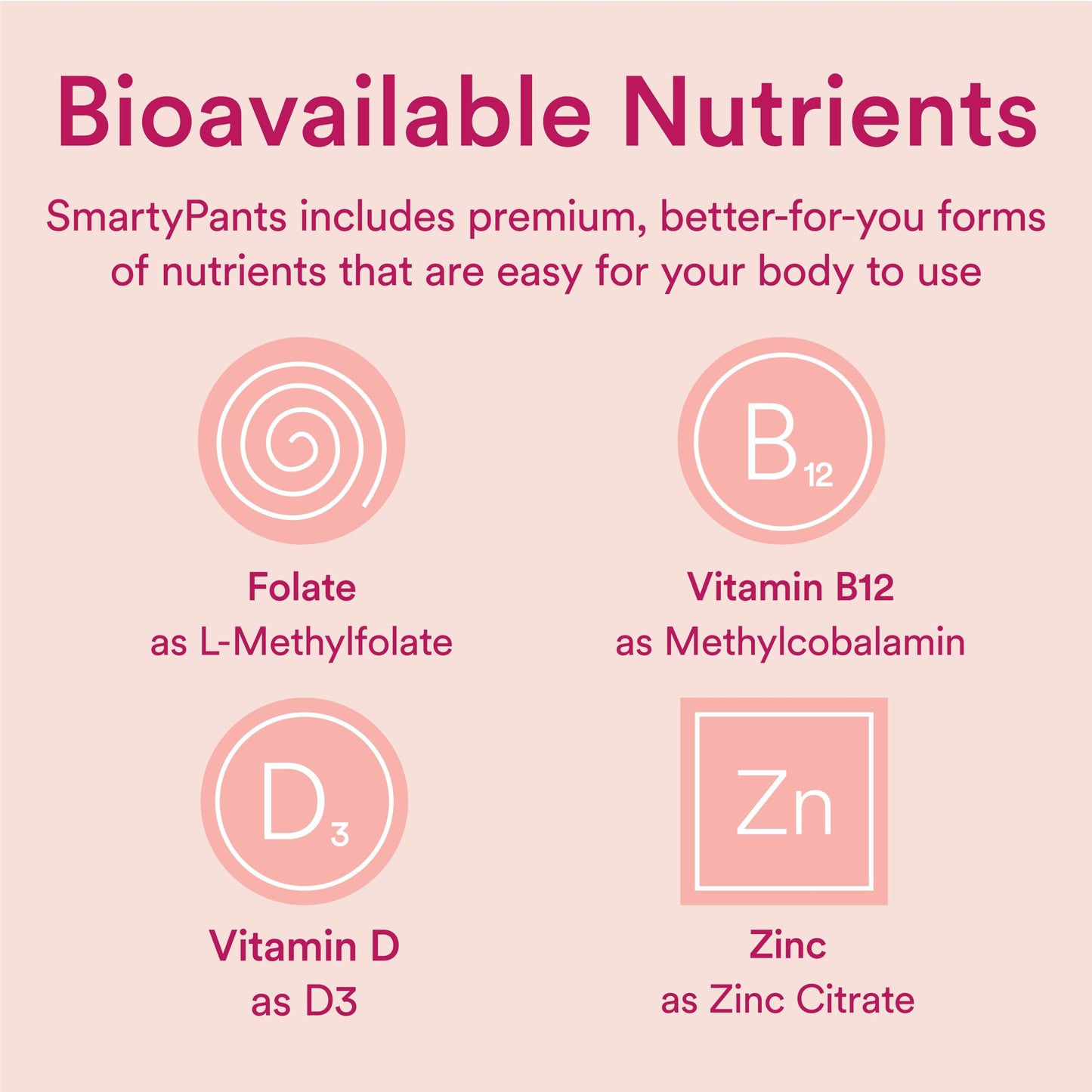 SmartyPants Women's Multivitamin Gummies, Sugar Free: Biotin, Methylfolate, Omega 3 (ALA), Vitamin D3, C, Vitamin B12 SmartyPantsBuy Supplements Australia