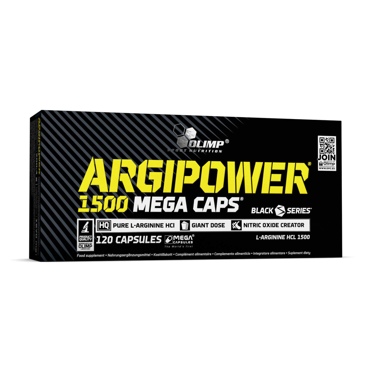 Buy ​Olimp ArgiPower 1500 Mega Caps - 120 Capsules - L Arginine - OmniHealthRx Usa supplements