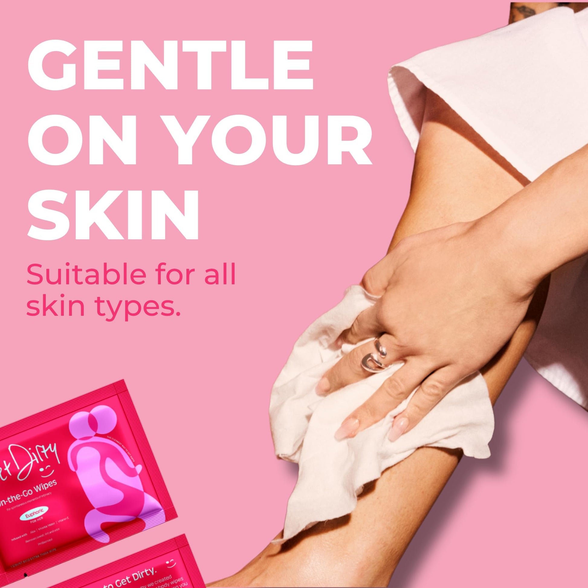 Get Dirty Wipes For Women - Easy, Discreet, Effective Intimate Wipes, Full Body Feminine Wipes Get DirtyBuy Supplements Australia