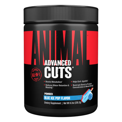 ANIMAL Cuts Powder Ice Pop - All-in-One Formula with Over 4,000 mg of Active Ingredients Per Serving Including Caffeine - Thermogenic Supplement to Help with Weight Loss - 42 Servings