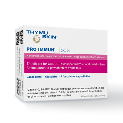 THYMUSKIN Pro Immune Special Amino Acids Complex Supports the Immune System Pack of 1 x 30 Capsules | With the special amino acid complex