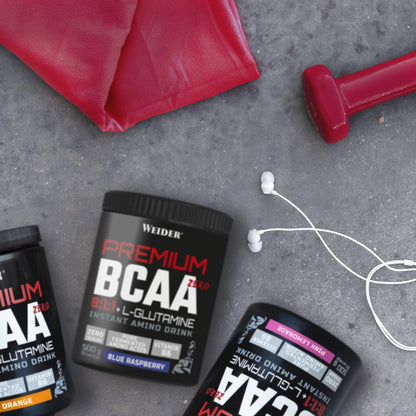 Weider Premium BCAA 8:1:1 + Glutamine (500g) Blue Raspberry
