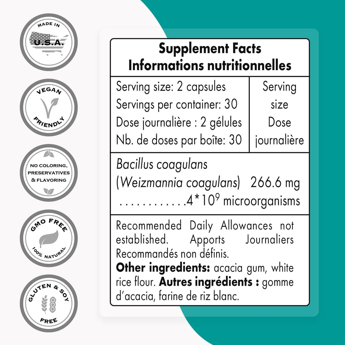 Supersmart - Bacillus Coagulans Probiotic 4 Billion CFU per Day (High Absorption) SupersmartBuy Supplements Australia