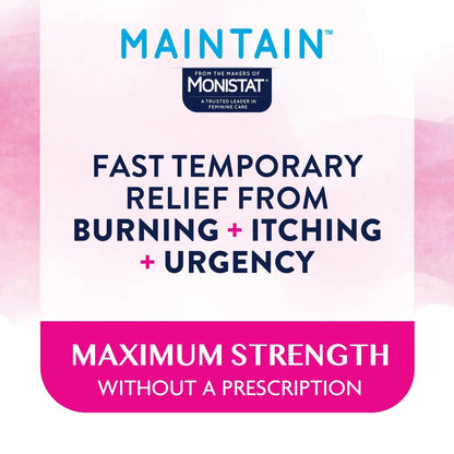 Monistat Maintain UTI 2-in-1 Test & Pain Relief Kit, 2 Test Strips & 12 Urinary Pain Relief Tablets, 2 Minute Results and Maximum Strength Pain, Burning and Urgency Relief MonistatBuy Supplements Australia