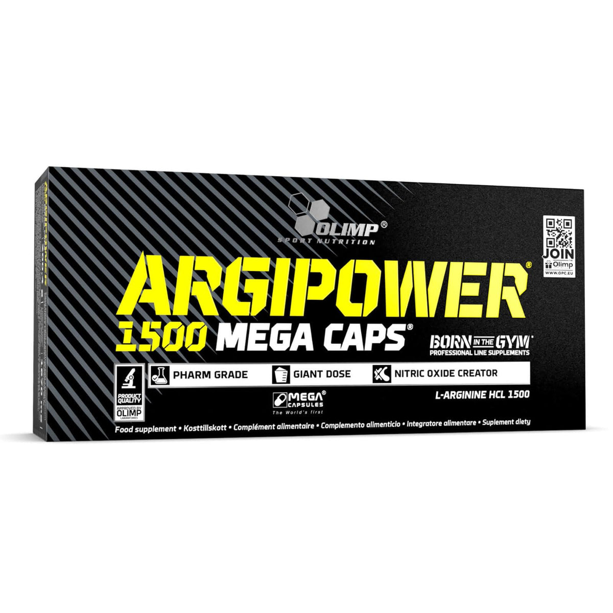 Buy ​Argipower 120 Capsules | Hardcore Nitric Oxide | Dietary Supplement Before Training | Large L-Arginine Dose - OmniHealthRx Usa supplements