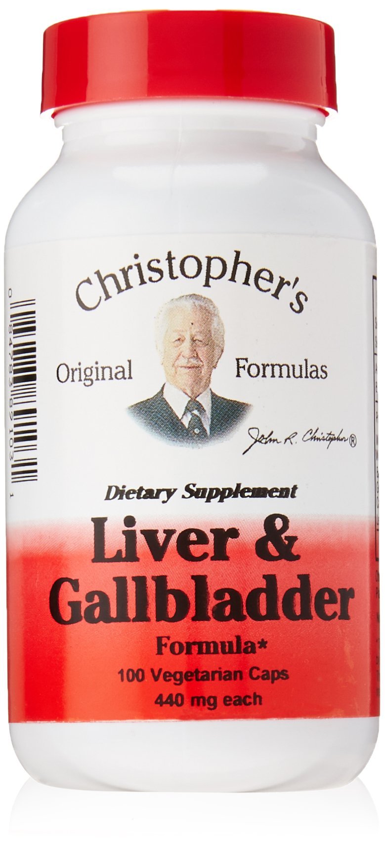 Dr. Christopher's Original Formulas Liver and Gall Bladder Formula Capsules, 100 Count 