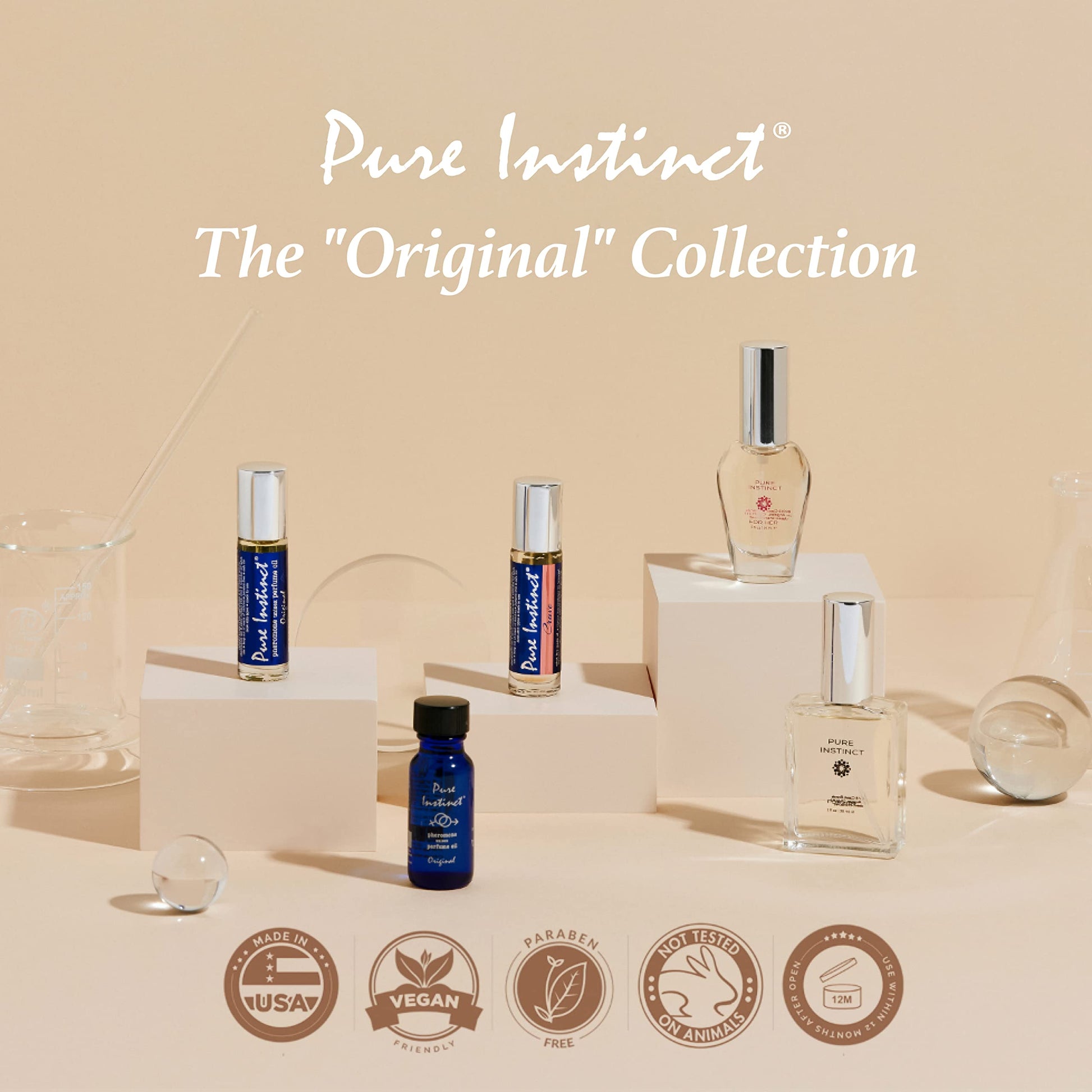 Pure Instinct Roll-On (3-Pack) - The Original Pheromone Infused Essential Oil Perfume Pure InstinctBuy Supplements Australia