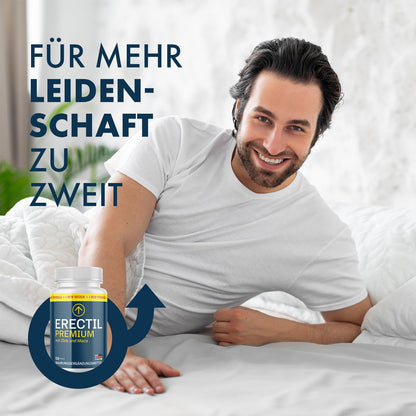 Erectil Wunder Premium Capsules | Power for Active Men | Easy to Use | 60 Capsules