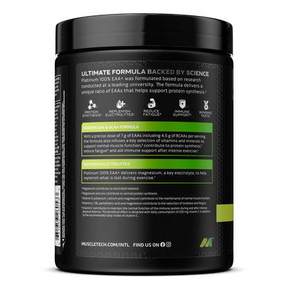 MuscleTech Platinum EAA Essential Amino Acids 30 Portionen Fruchtpunsch