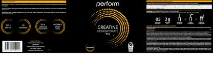 Creatine Monohydrate Powder | Perform | Informed Sport Tested | Unflavoured | (250 g)
