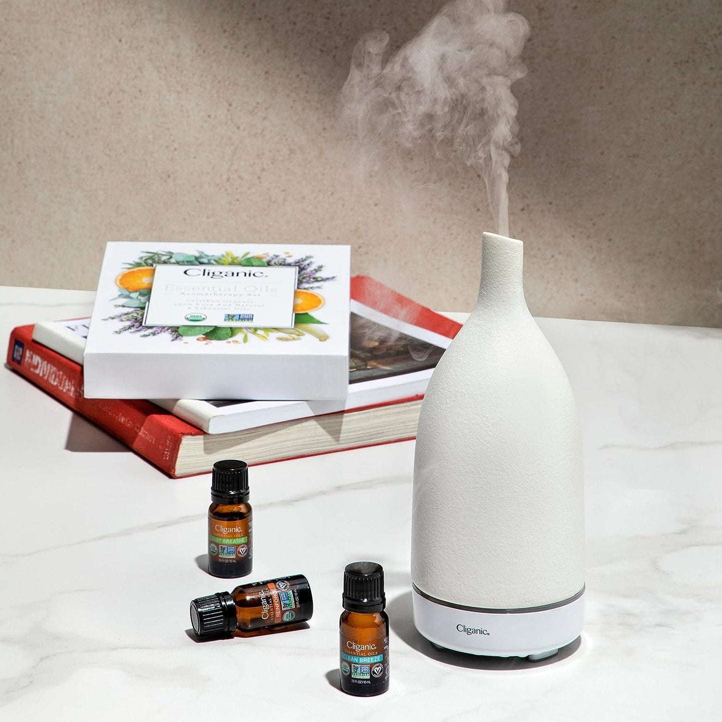 Cliganic Organic Rosemary Essential Oil for Hair, Skin, Aromatherapy - 100% Pure Natural Undiluted CliganicBuy Supplements Australia