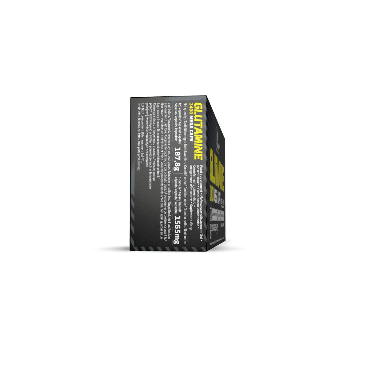 Olimp L-Glutamine Mega Anticatabolic Capsules, Pack of 120 Capsules