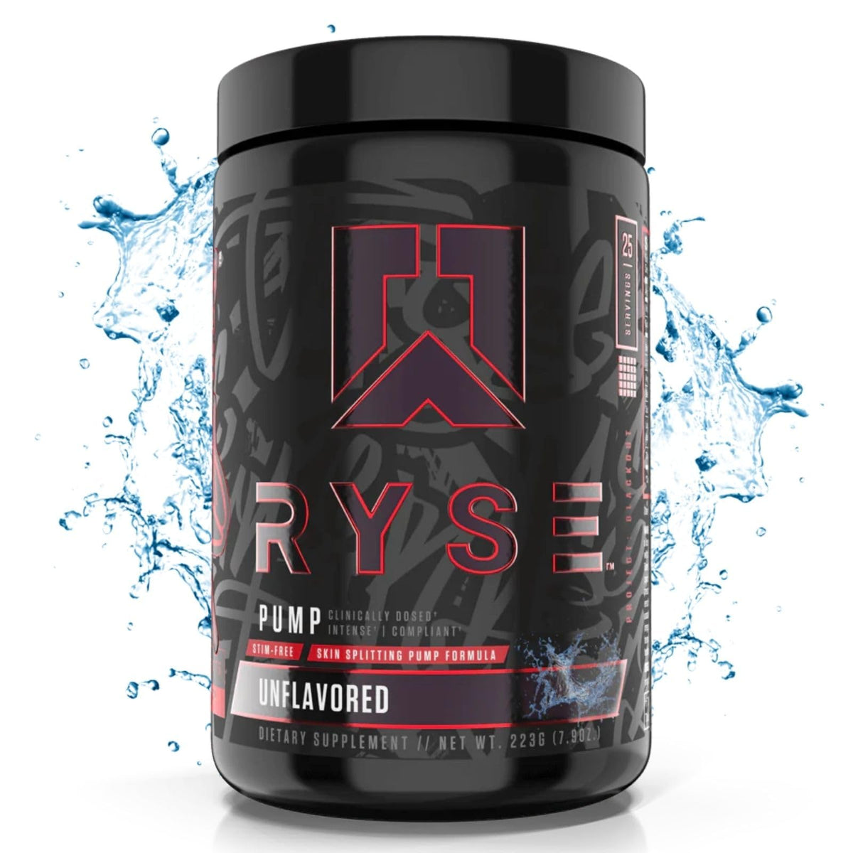 RYSE Up Supplements Project Blackout Pump Powder | Pump, Power, Endure | Betaine