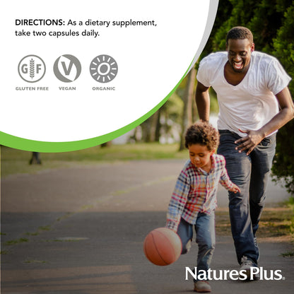 NaturesPlus Source of Life Garden Vitamin C - 60 Capsules - Immune System Support - USDA Certified Organic, Non-GMO, Vegan, Gluten Free - 30 Servings NaturesPlusBuy Supplements Australia
